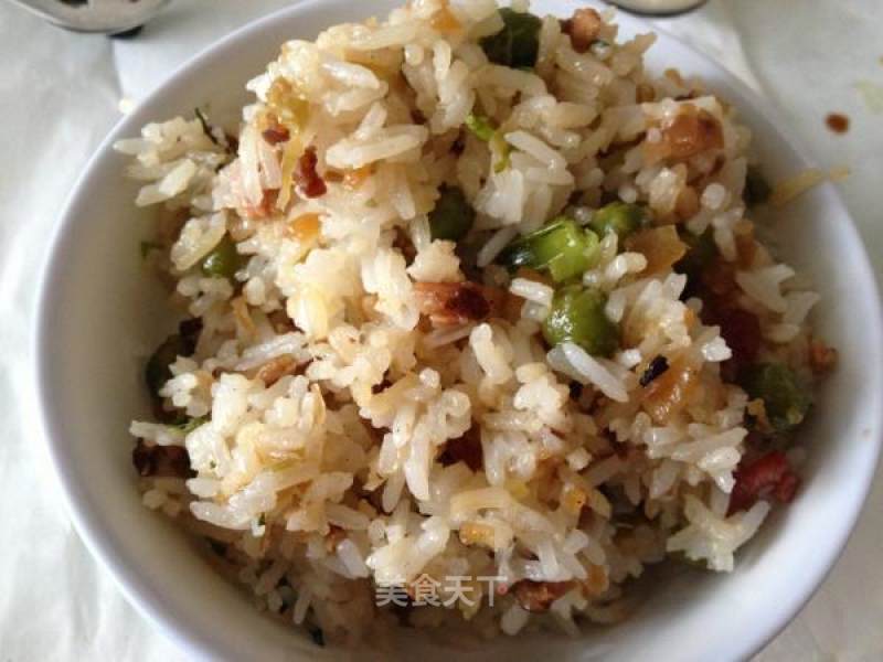 Baked Rice with Peas recipe