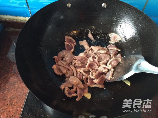 Stir Fried Duck Gizzards recipe