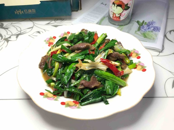 Stir-fried Duck Gizzards with Garlic recipe