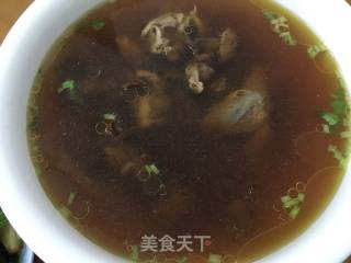 Hime Matsutake and Pigeon Soup recipe