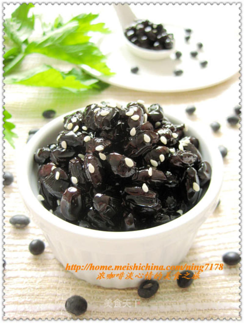 Traditional Korean Side Dish—korean Honey Black Beans recipe
