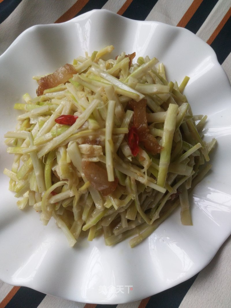 Stir-fried Spring Bamboo Shoots with Bacon