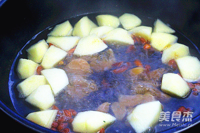 Canned Fruits with Rock Sugar recipe