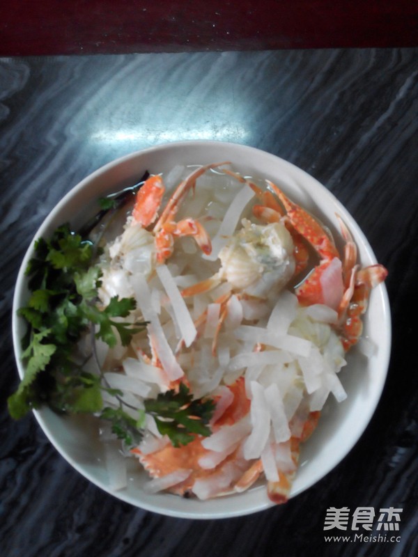 Crab and Radish Soup recipe