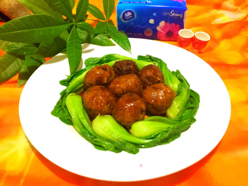 Meat Ball with Soy Sauce recipe