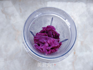Purple Sweet Potato Peanut Cookies recipe