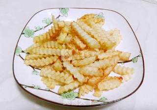 Cumin Spicy Wavy Fries recipe