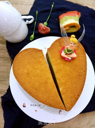 # Fourth Baking Contest and is Love to Eat Festival# Rainbow Love Chiffon recipe