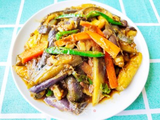 Steamed Eggplant with Sauce recipe