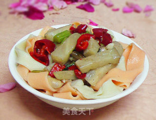 Eggplant Ribbon Noodles recipe