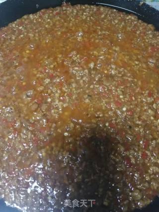 Good Food Rice with Peanut, Sesame, Chili and Garlic Meat Sauce recipe