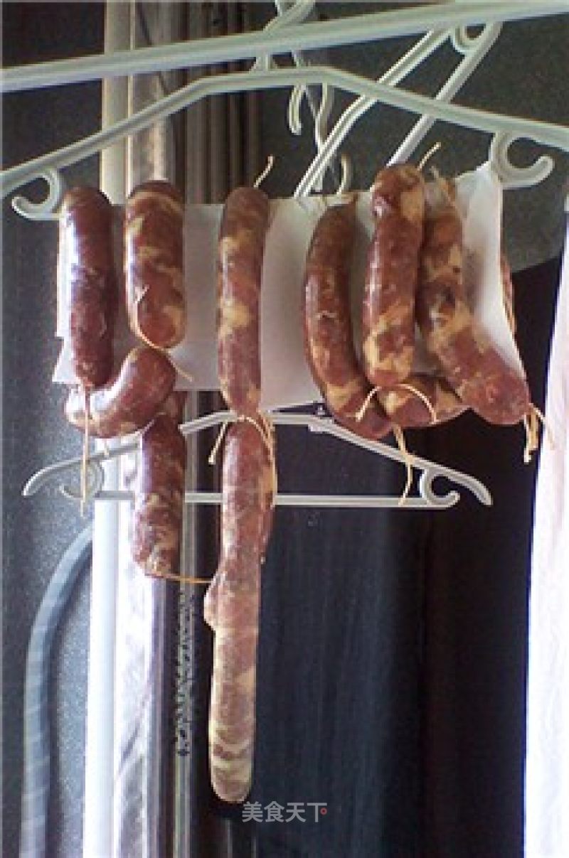 Delicious Homemade Dried Sausage