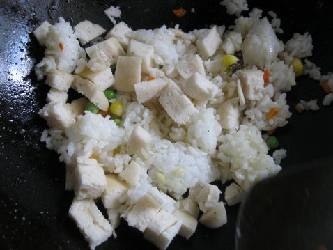 Steamed Bun Fried Rice recipe