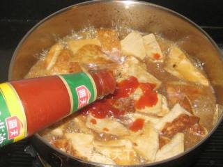 Dried Tofu in Tomato Sauce recipe