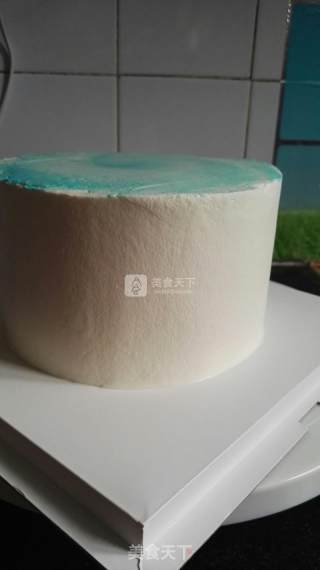 #aca烤明星大赛# 6-inch Cartoon Cream Cake recipe