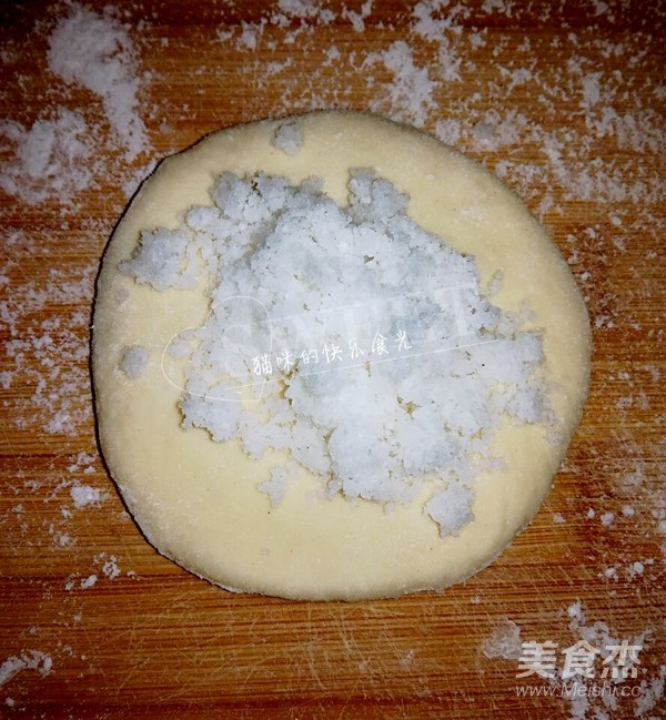 Coconut Heart Shaped Bread recipe