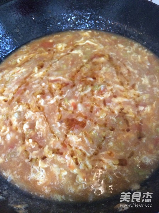 Tomato and Cabbage Lump Soup recipe