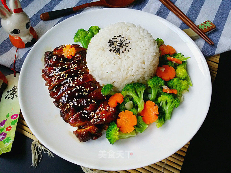 Teriyaki Chicken Drumstick Rice recipe