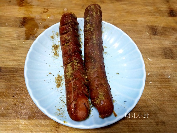 Cumin Grilled Sausage recipe