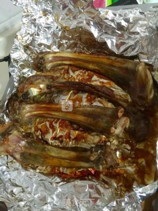 Grilled Lamb Ribs with Lemon Peel recipe