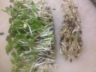 Toon Seedlings Mixed with Tofu Shreds recipe