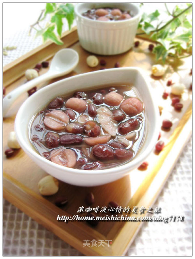 Soothe The Nerves, Replenish Qi, Nourish The Appearance-lily Lotus Seed Red Bean Paste