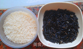 Claypot Rice with Braised Duck Legs with Wild Rice recipe