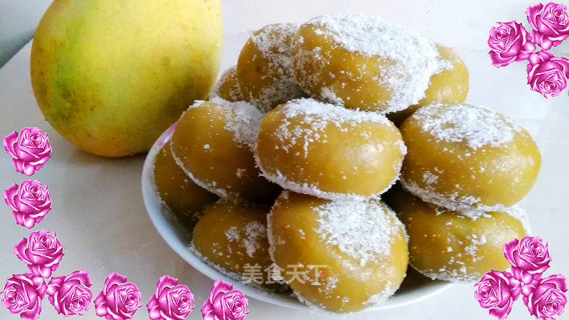 Simple Healthy Pumpkin Sticky Rice Cake recipe