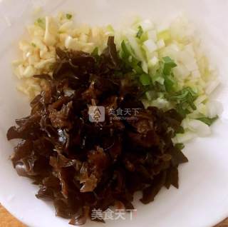 Stir-fried Rice Noodles with Tomato, Egg, Fungus recipe