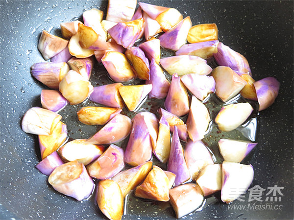 Stir-fried Eggplant with Tomato recipe