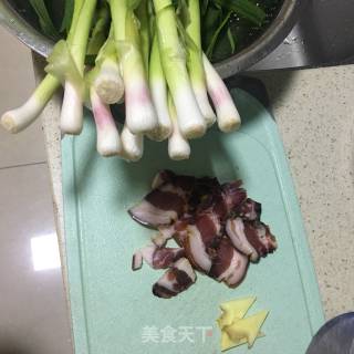 Stir-fried Bacon with Garlic recipe