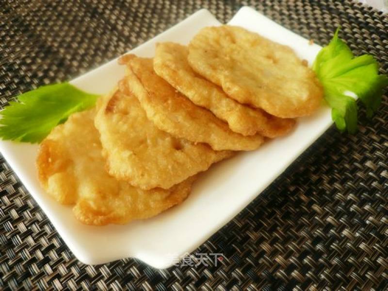 Soft Fried Lotus Root Slices recipe