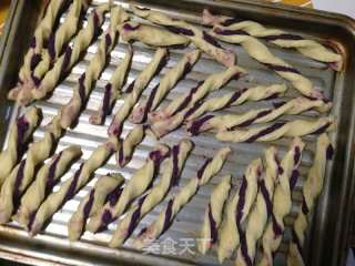 Purple Sweet Potato Twisted Crisp recipe