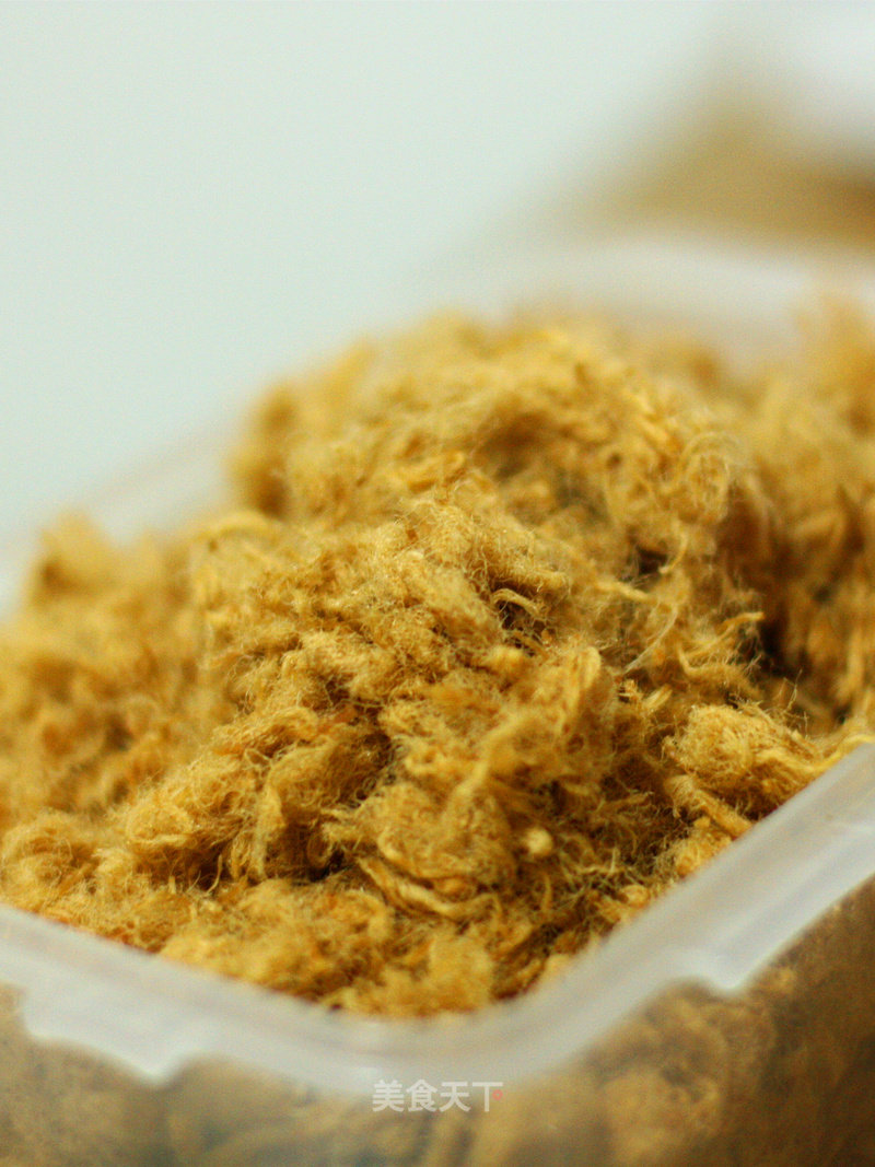 Homemade Original Pork Floss Healthy and Delicious Fluffy Chewy Snacks recipe