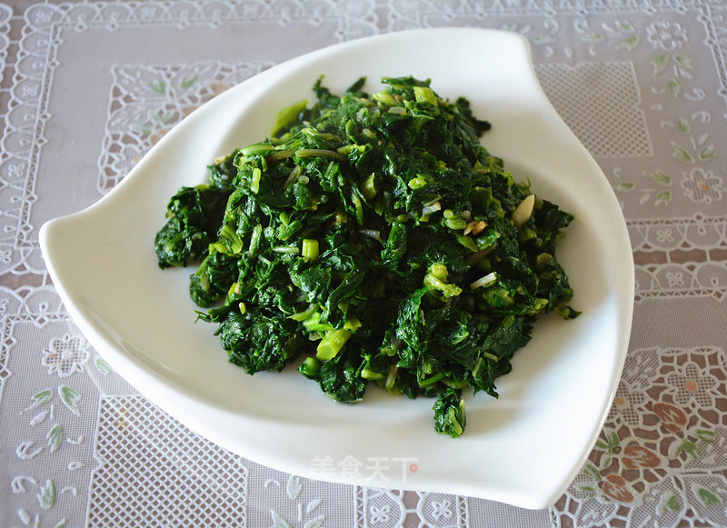 Garlic Dandelion recipe