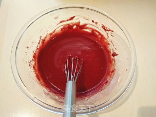 #四session Baking Contest and is Love Eating Festival# Six-inch Red Velvet Chiffon Cake recipe