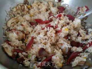 Fragrant Lotus Leaf Rice recipe