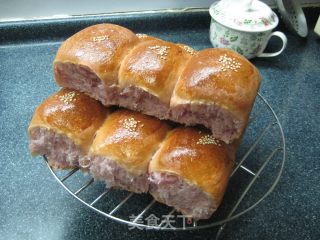 Purple Sweet Potato Buns recipe