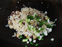 Fried Rice with Tea Tree Mushroom recipe