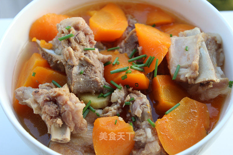 Seasonal Quick Quick Dishes——carrot Stewed Pork Ribs recipe