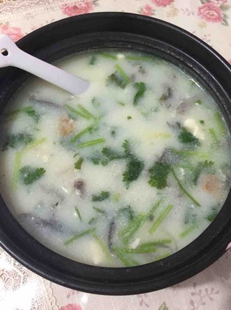 Tofu Soup with Carp Tail recipe