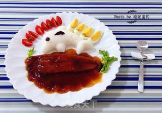 Eel Dolphin Rice#夏懒人饭# recipe