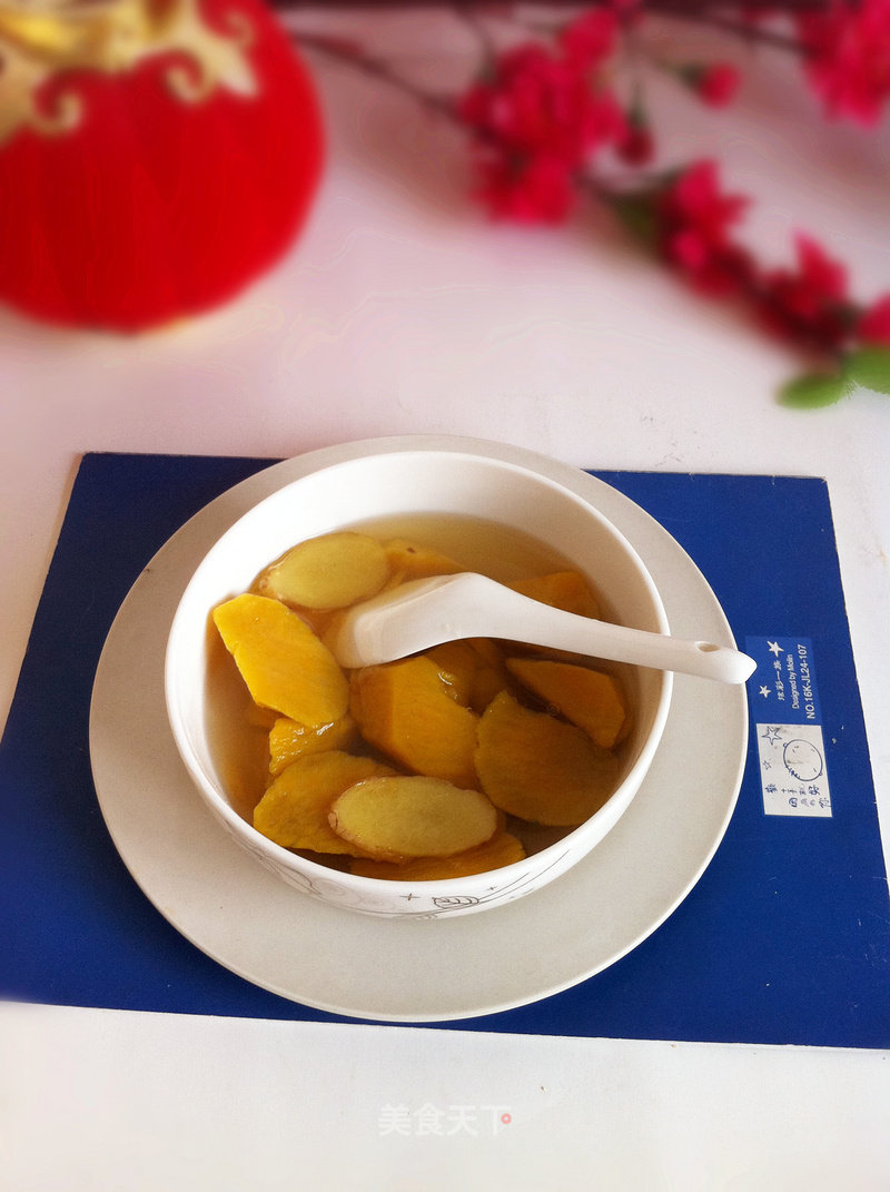 Sweet Potato and Ginger Soup recipe