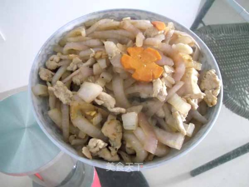 Fried Pork with Onion recipe