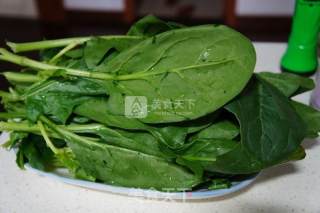 Spinach with Tahini Sauce recipe