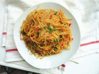 Super Meal-hot and Sour Potato Shreds recipe