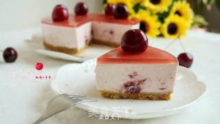 No Bake Cherry Sauce Cheesecake recipe