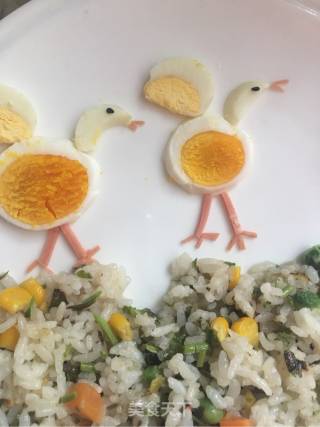 #春食野菜香# Toon Fried Rice recipe