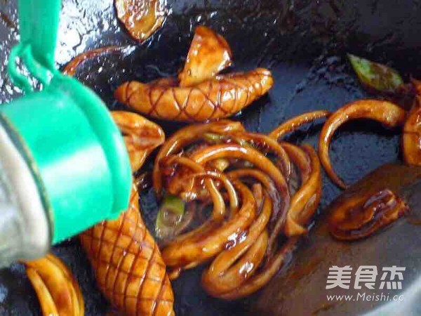 Squid with Sauce recipe