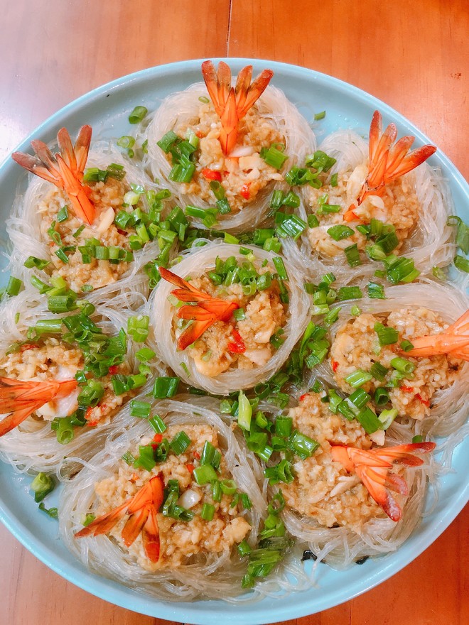 Garlic Vermicelli Shrimp, Rich Reunion Garlic Anchovy Shrimp, Xiaobai Can Easily Make It recipe
